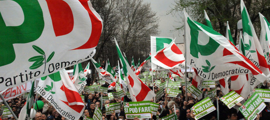 Pd mappa regioni scissione Renzi