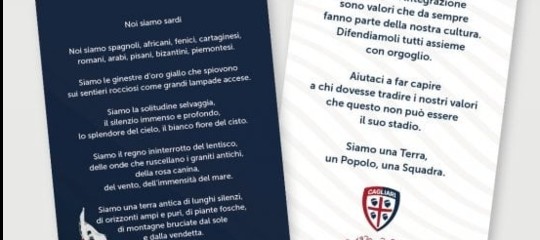 calcio cagliari razzismo deledda