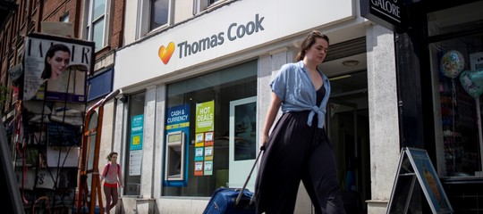 fallimento Thomas Cook bancarotta viaggi