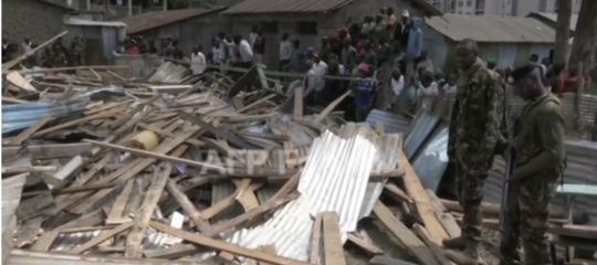 Kenya crollo scuola