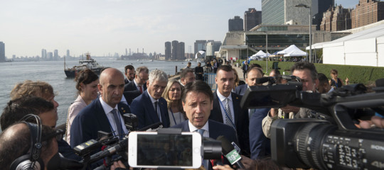 giuseppe conte cambiamenti climatici