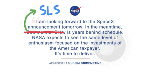 starship musk nasa