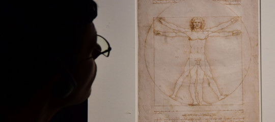 prestito uomo vitruviano louvre