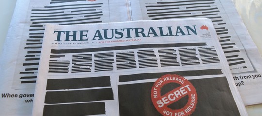 prime pagine australia nere australia