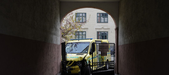 norvegia ambulanza pedoni