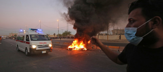 proteste iraq morti