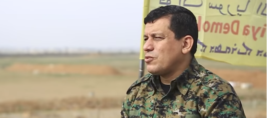 isis comandante curdo Mazlum Abdi