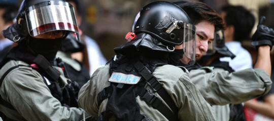 Hong Kong manifestanti