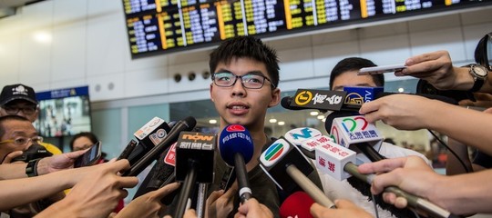 joshua wong viaggio in italia negato