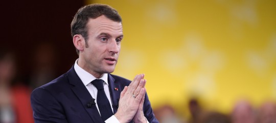 Francia protesta Macron