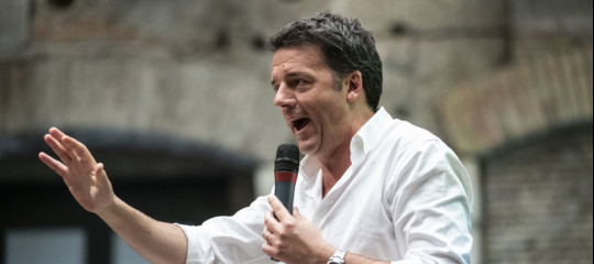 matteo renzi piano shock italia viva