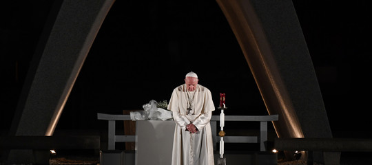 papa francesco atomica