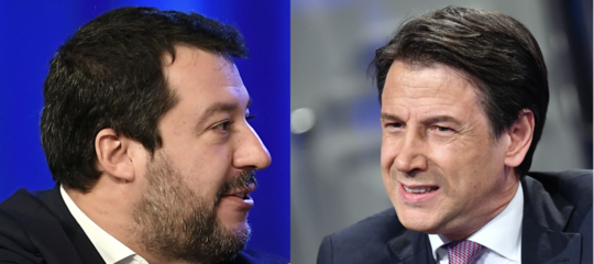 conte salvini scontro mes minacce