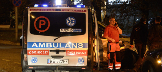 esplosione polonia morti