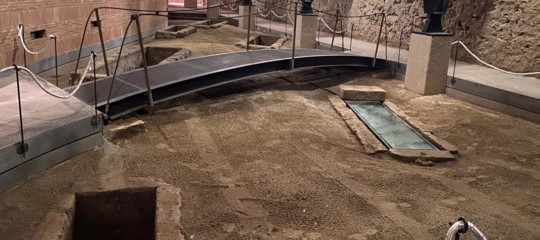 apertura tombe sannitiche reggia caserta