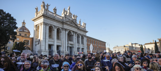 sardine manifestazione roma