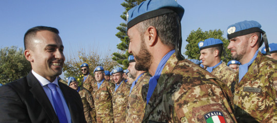 di maio piano libia