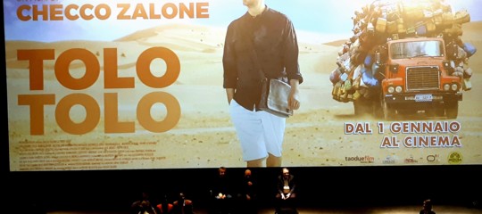 checco zalone tolotolo taodue cinema