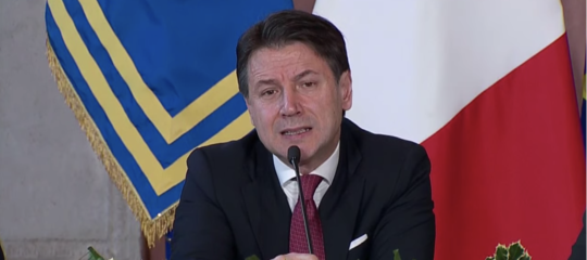 La conferenza stampa di fine anno del governo