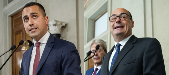 Governo incontro Di Maio-Zingaretti