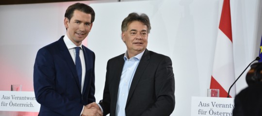 austria governo kurz con verdi