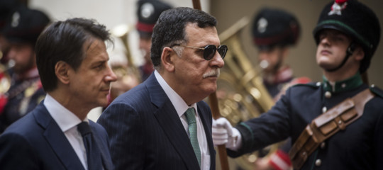 guerra libia conte vede serraj haftar