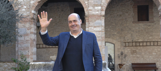 zingaretti conclave pd abbazia