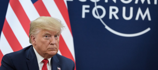 davos trump greta