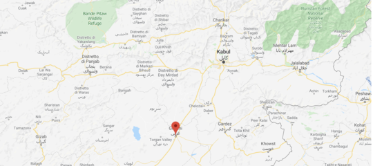 Afghanistan aereo caduto