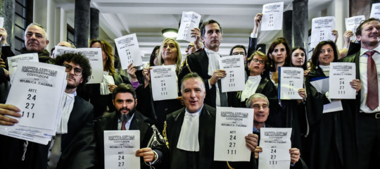 davigo prescrizione protesta avvocati bonafede