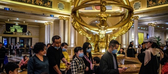 coronavirus chiude casino macao