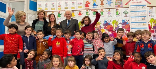 mattarella visita scuola manin bambini cinesi