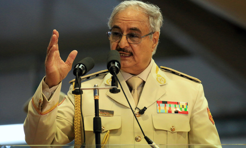 haftar partecipa conferenza berlino
