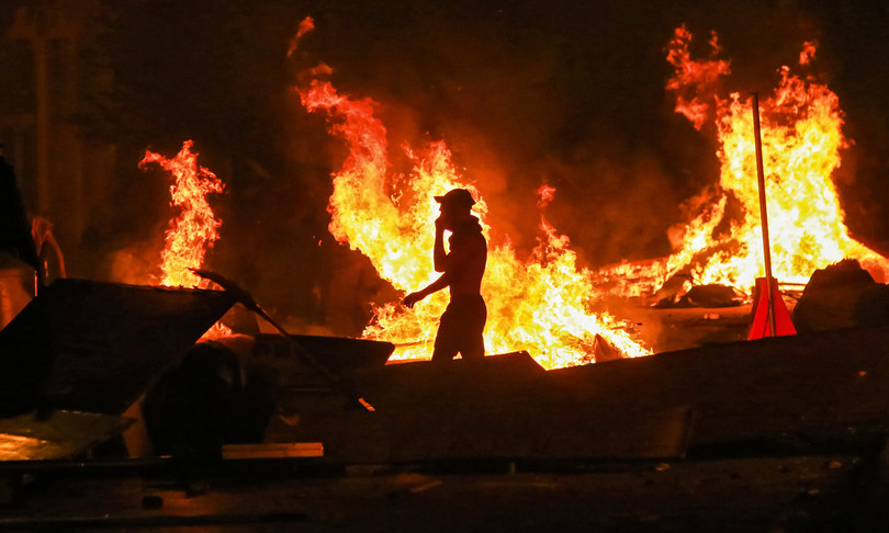 proteste libano beirut scontri