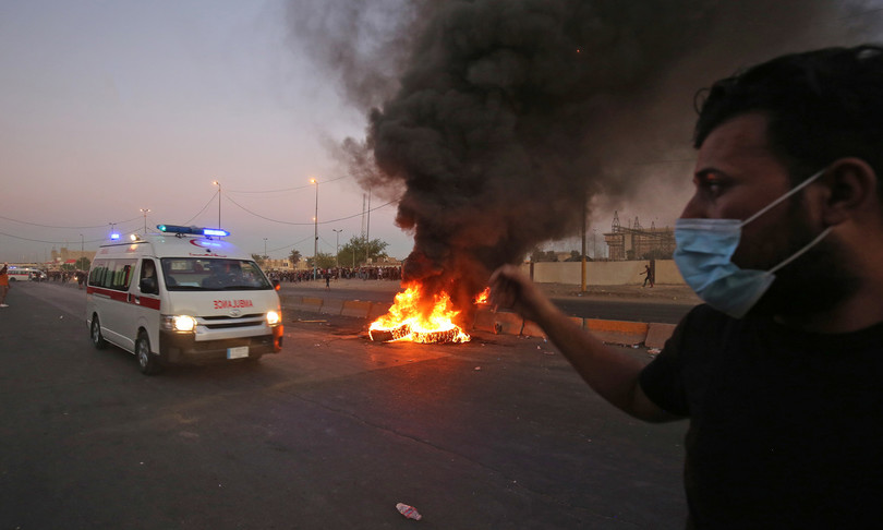iraq baghdad manifestanti morti