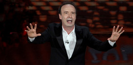 Sanremo: volano gli ascolti nella serata di Benigni