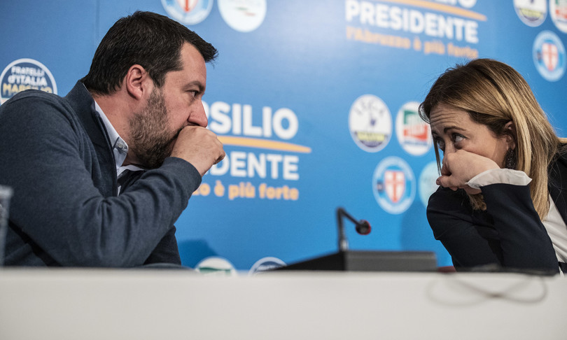 salvini meloni scontri centrodestra