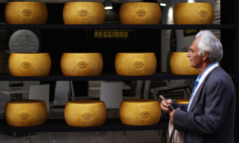 parmigiano regiano export usa dazi