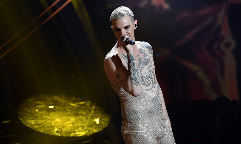 achille lauro creativo elektra warner sony