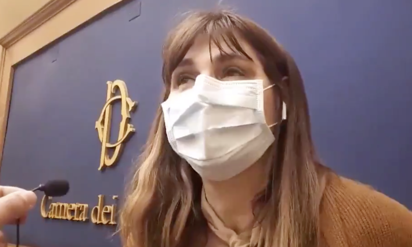 coronavirus montecitorio mascherina