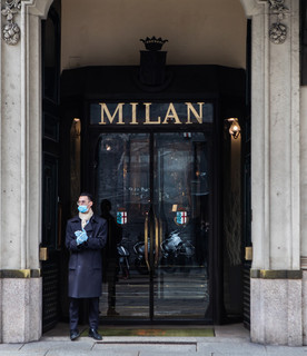 Milano, città deserta