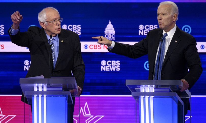 super tuesday primarie sanders biden