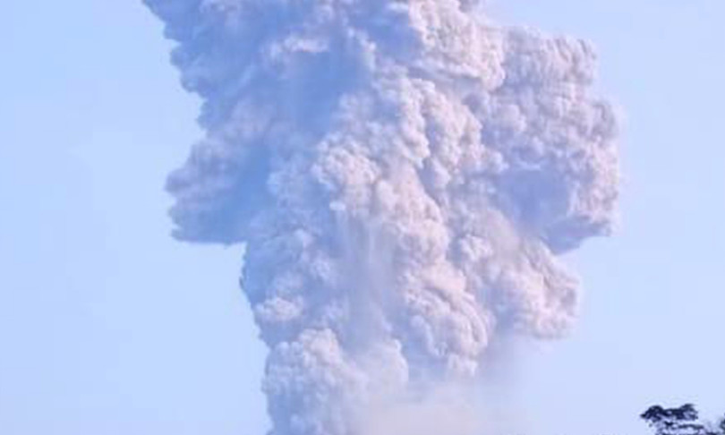 Indonesia Merapi ceneri eruzione