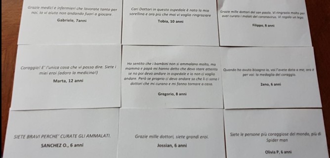 La Colazione Sospesa E I Messaggi Dei Bambini Per I Medici Di Milano