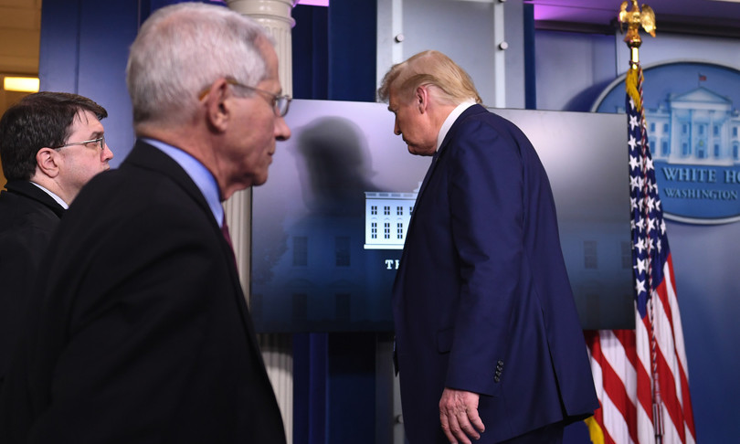 trump coronavirus fort dix