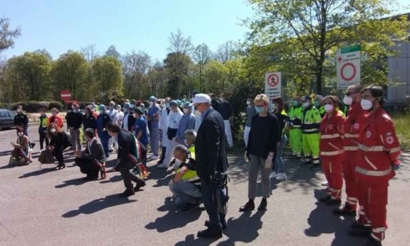 Coronavirus flash mob Emilia Romagna