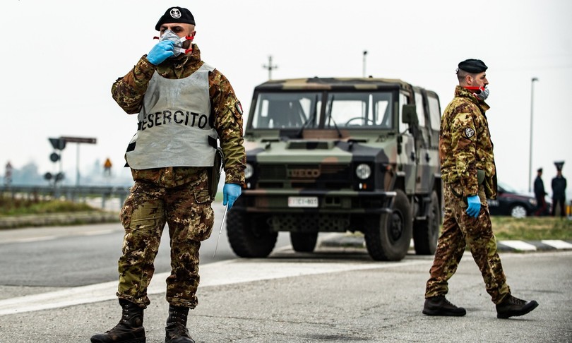 coronavirus stretta controlli polizia pasqua