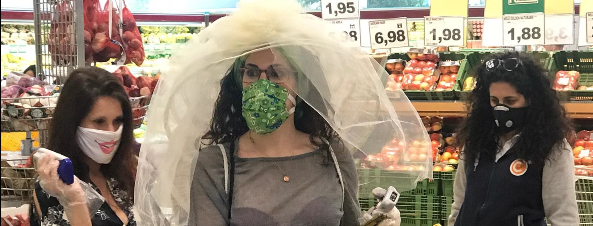 L'addio al nubilato al supermercato