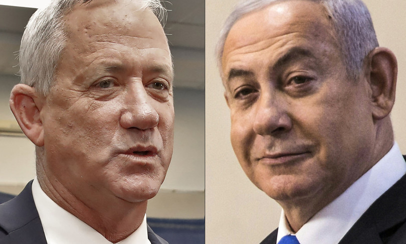 israele ganz netanyahu