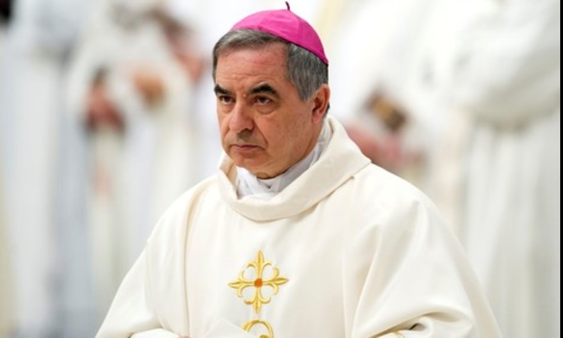 coronavirus cardinale becciu difende parroco multato per messa